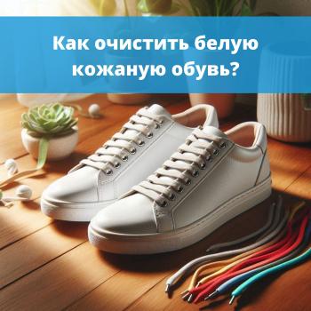 картинка для статьи "Как очистить белую кожаную обувь?"