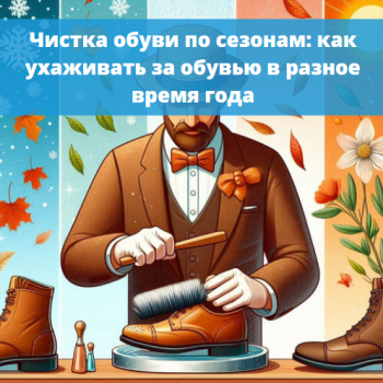 картинка для статьи "Чистка обуви по сезонам"